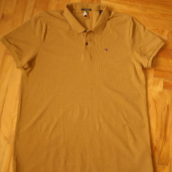 Unique Scotch and Soda Mustard Color Polo size XL - Picture 6 of 8